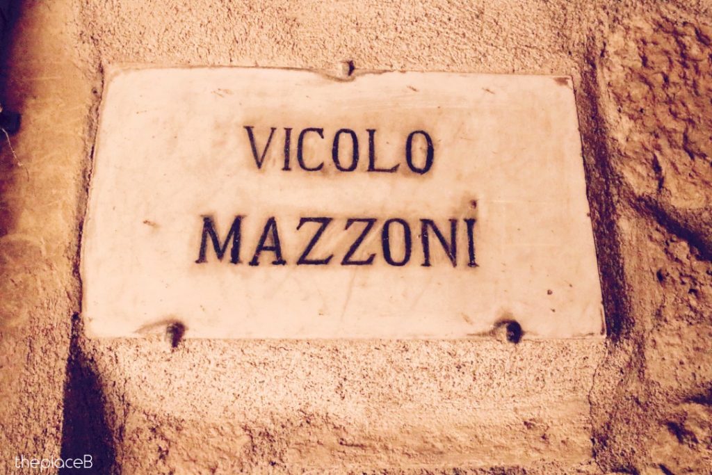 Vicolo Mazzoni Volterra